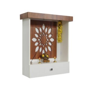 The Pooja room is the heart of an Indian household. It’s a space for peace, reflection, and positive energy.