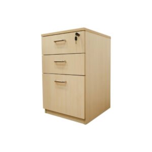 3 drawer pedestal office storage cabinet for modern workspace organization
