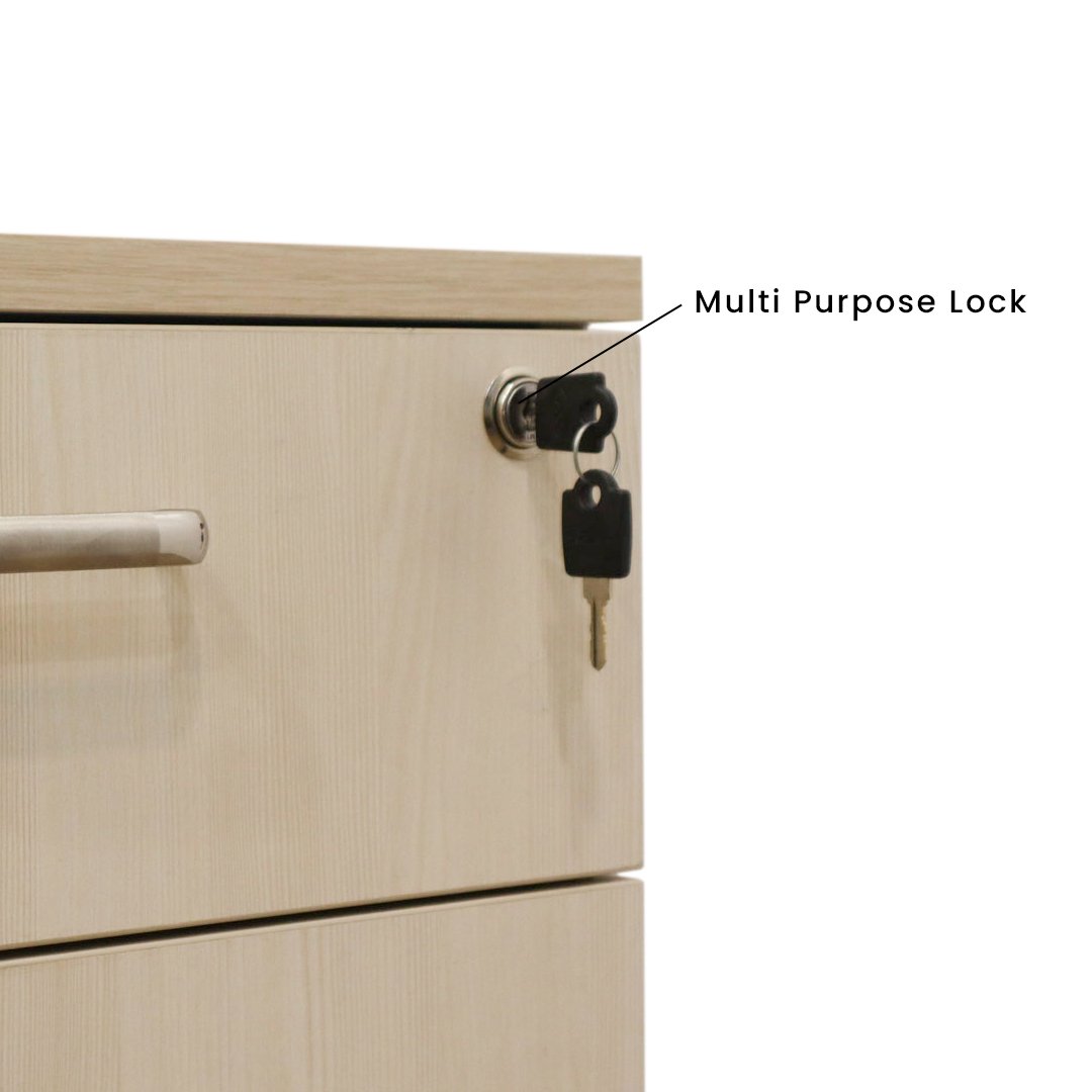 3 Drawer Pedestal - Image 5