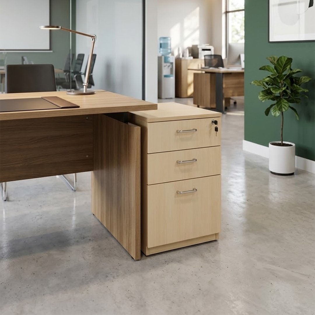 3 Drawer Pedestal - Image 4