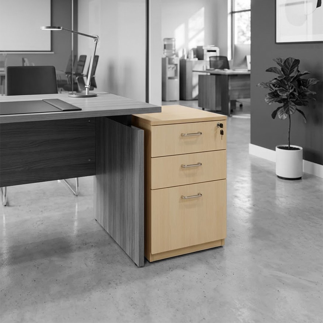 3 Drawer Pedestal - Image 3